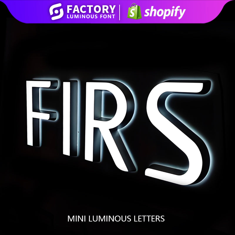 Mini Luminous Letters