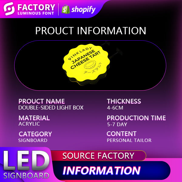 Double-Sided Light Box
