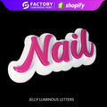 Jelly Luminous Letters