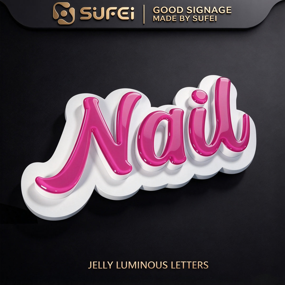 Jelly Luminous Letters